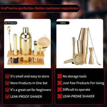Професійний барний набір 11-в-1 OBALY