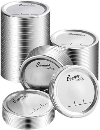 Кришки для банок Mason Jar 7 см, набір 200 предметів Liwankaqi