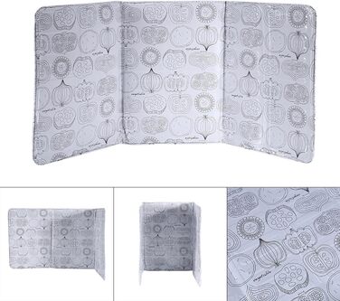 Складний кухонний захисний екран від бризок 84 х 39 см generic