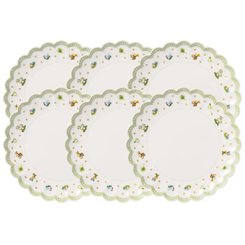 Тарілка для сніданку 21,9 см, набір 6 предметів, Easter Delight Villeroy & Boch