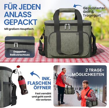 Маленька термосумка 10 л оливково-зелена HELDENWERK