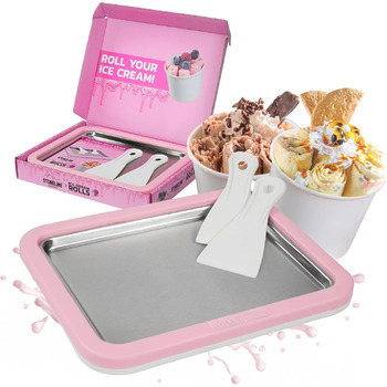 Набір для приготування рол-морозива, рожевий, Mr. Ice Cream Rolls STONELINE