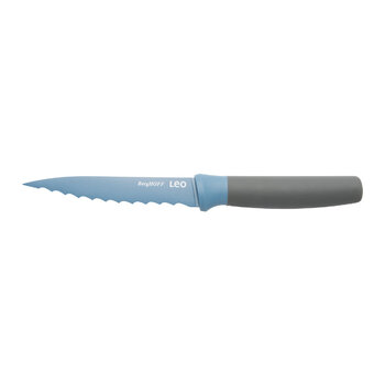Нож универсальный зазубренный 11,5 см, синий Leo Berghoff