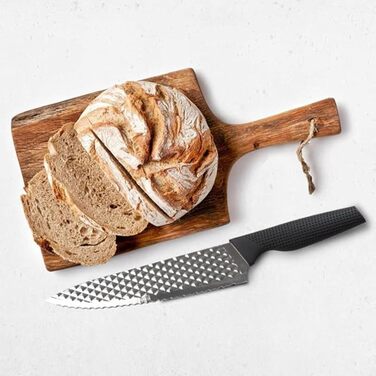 Набор кухонных ножей Harry Blackstone Airblade Messer острые и долговечные 5 ножей для любых задач, с антипригарным покрытием лезвий