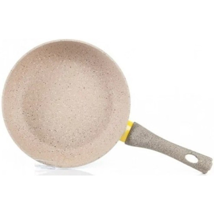 Сковорідка для смаження Fissman WHITE STONE 20x4,5 см (4981)