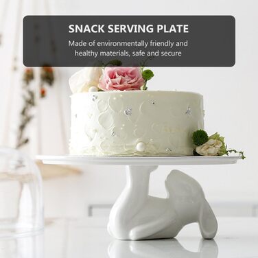 Керамічна підставка для торта 25 см YARNOW