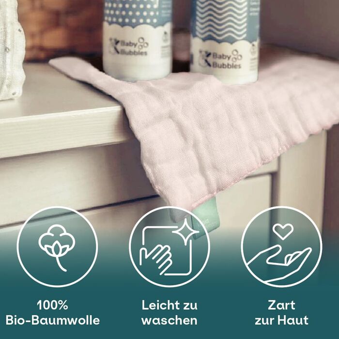 Набір із 6 рушників для дітей 30 х 30 см KOALA BABYCARE