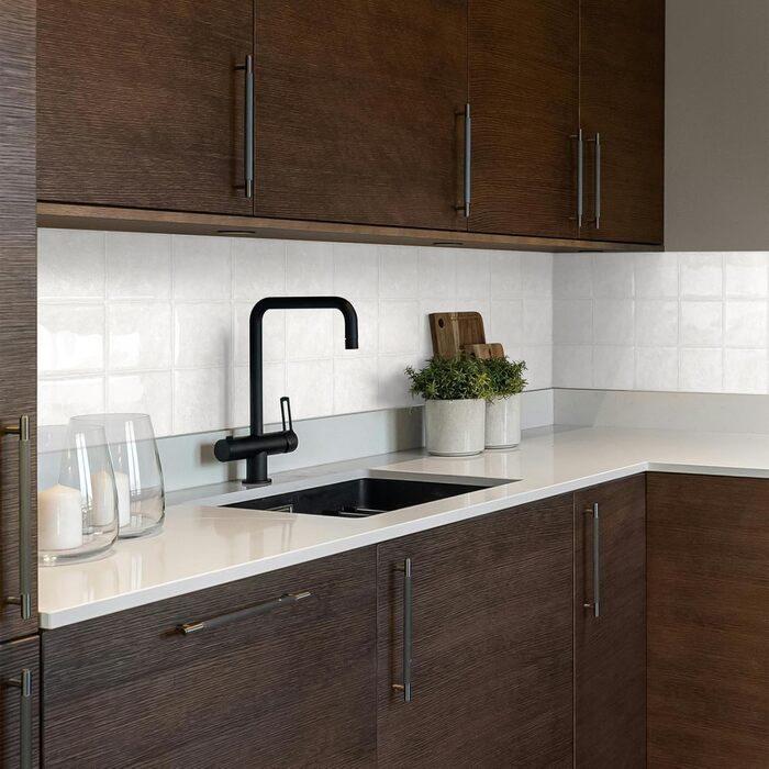 Самоклеющаяся премиальная плитка для кухни 30 x 30 см TRADEDOWNCO PEEL & STICK TILES