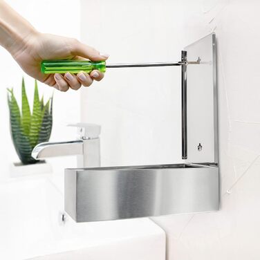 Диспенсер для косметичних серветок, нержавіюча сталь COM-FOUR