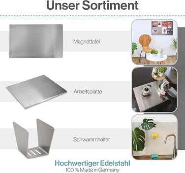 Вогнестійкий кухонний фартух 40 х 30 см Feuerfest 123 GmbH