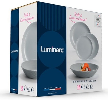 Сервиз Luminarc Pampille Granit, 18 предметов (6785912)