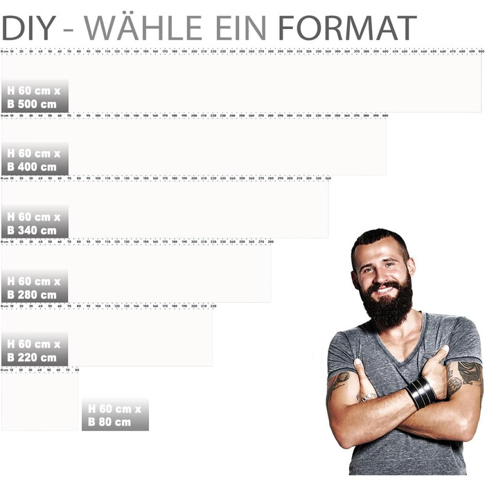 Глянцевый фартук кухонный 220 х 60 см StickerProfis