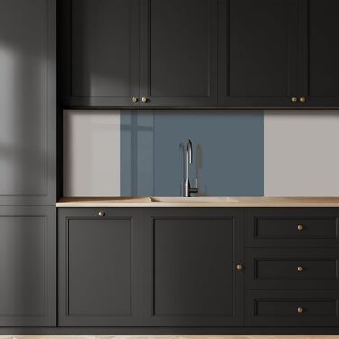 Кухонний фартух 60x250 см, самоклеючий фартух, кухонний фартух, кухонний фасад, самоклеючі кухонні фартухи - Осінь (кольори - Синій, 60 x 100 см)