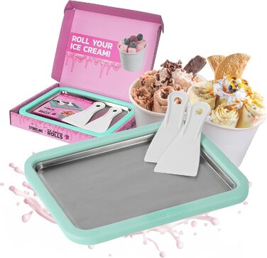 Набір для приготування рол-морозива, зелений, Mr. Ice Cream Rolls STONELINE