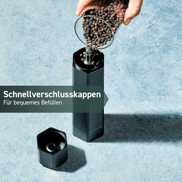 Мельница для перца 24 см черная HexClad