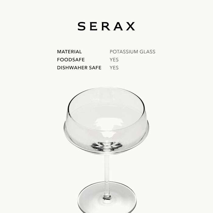 Елегантні келихи для білого вина 4 шт 400 мл Serax