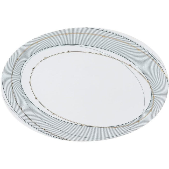 Тарелка сервировочная овальная 34 х 23,4 см TAC Glitch Rosenthal