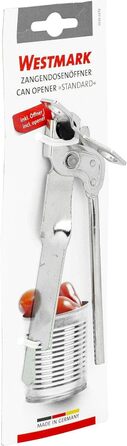 Консервний нож Westmark Plipers, з відкривачкою для пляшок, довжина 15,5 см, сталь/пластик, плоскогубці - сріблястий/червоний, 10312270 (стандартний)
