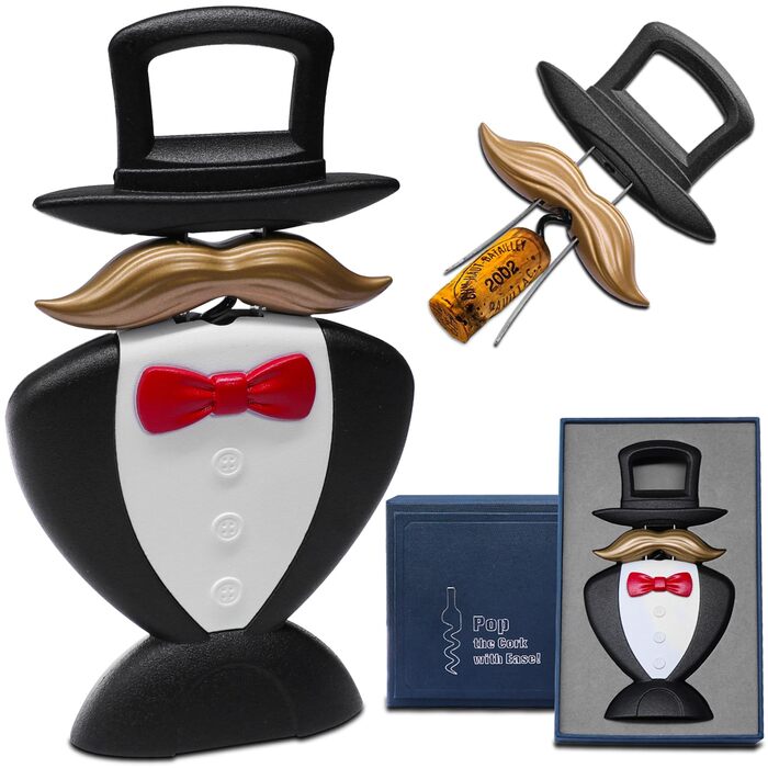 Штопор для вина 3-в-1 джентльмен LUCYLANKER