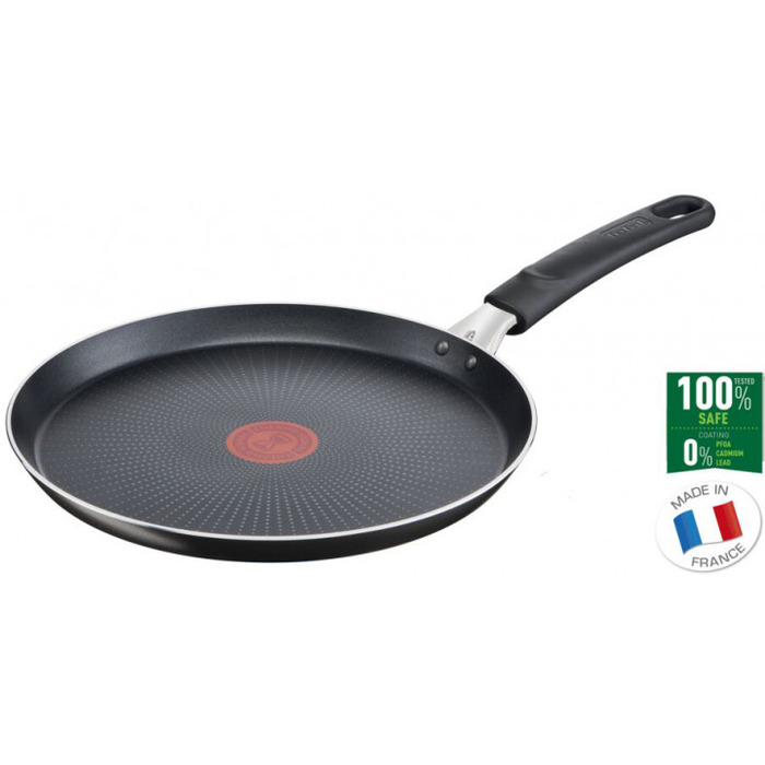 Tefal Сковорода для млинців XL Intense, 25см, алюміній, чорний