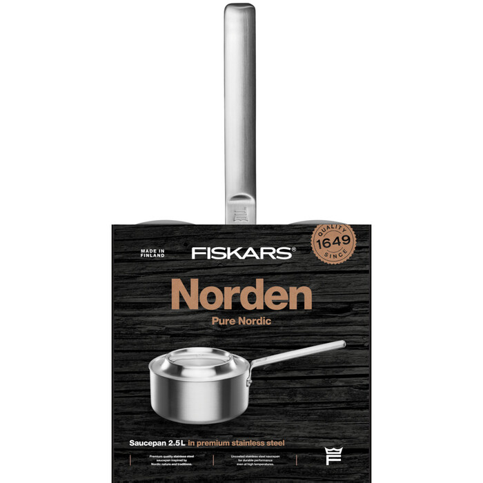Ківш Fiskars Norden 2,5 л без покриття (1067638)
