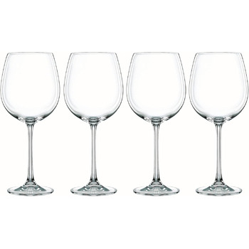 Бокал для шампанского Spiegelau & Nachtmann, стеклянный, прозрачный, 4 шт. (в упаковке ), 4 шт. (бокалы для красного вина)
