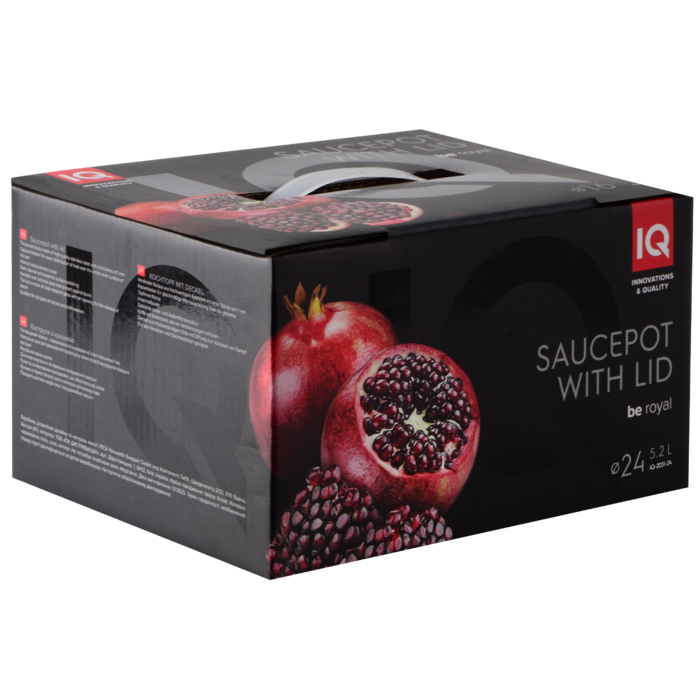 Каструля IQ Be Royal 24 см (5.2 л) (7046697)
