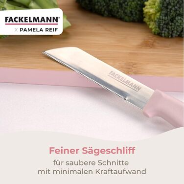 Нож для овощей 12 см, розовый Pamela Reif Fackelmann