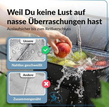 Термосумка для кемпинга 20 л черная Obics