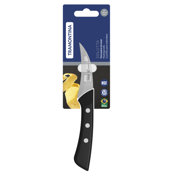 Нож для очистки Tramontina Solutta, 76 мм (7081480)