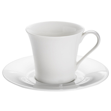 Чашка с блюдцем Maxwell & Williams WHITE BASICS ROUND, фарфор, 230 мл