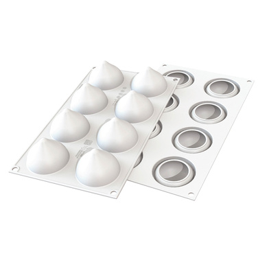 GOUTTE 55 Силіконова форма 54 x 54 h 41 mm, 54 ml x8