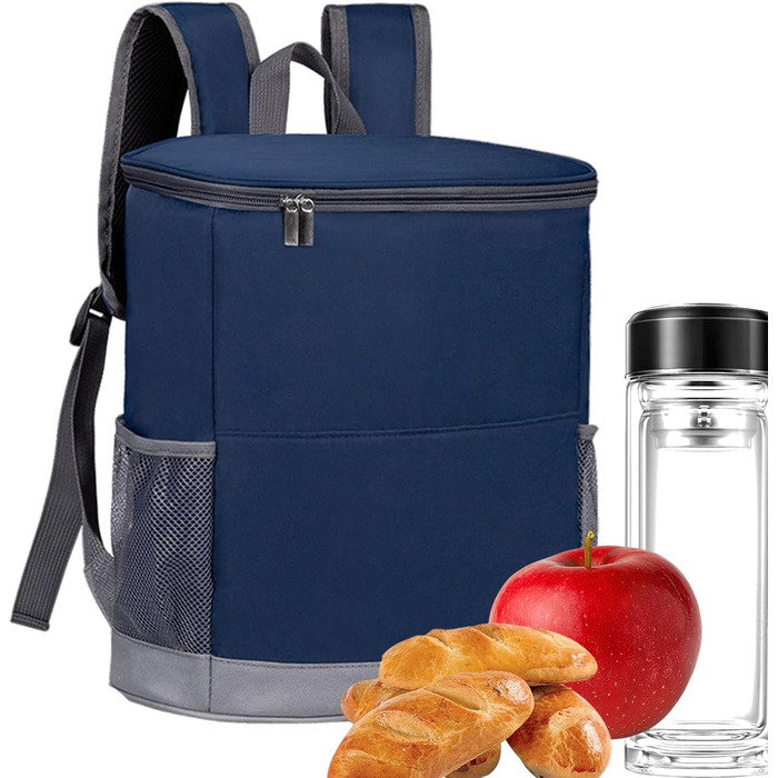 Большой терморюкзак синий Generisch