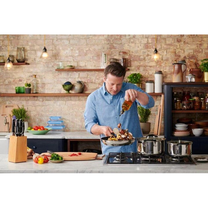 Tefal Ківш 18 см (2.2 л) Jamie Oliver Home Cook, нержавіюча сталь