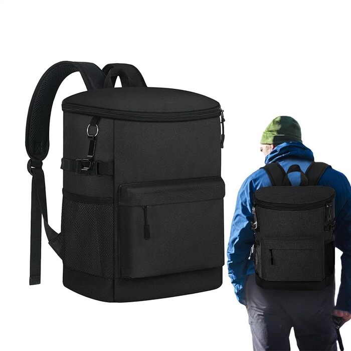 Терморюкзак 17 л чорний Dtaigou