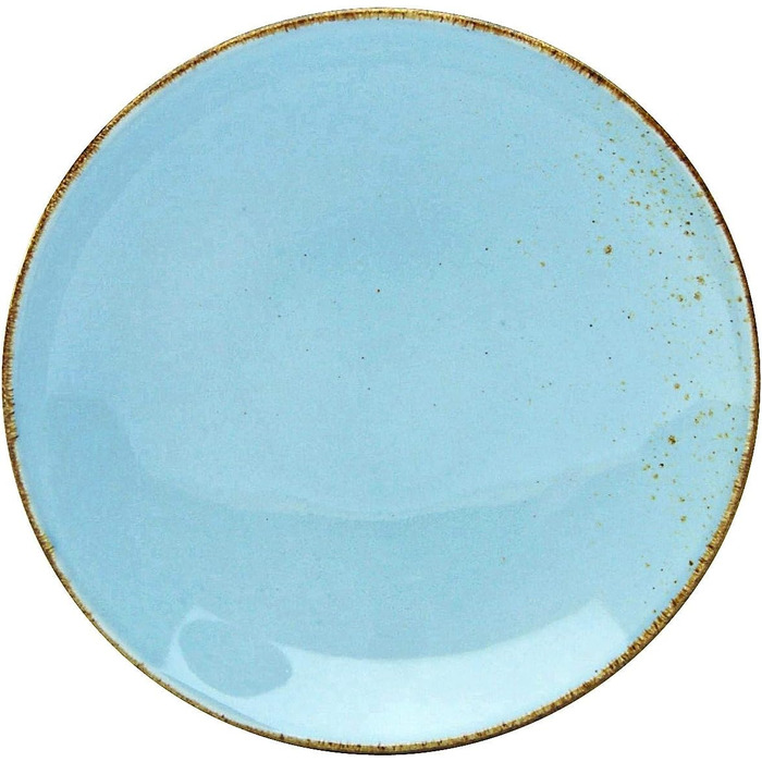 Тарілка супова 22 см, набір 6 предметів, блакитний Nature Collection Creatable