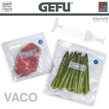 Набір для вакуумізації Gefu VACO (насос, 10 пакетів) 21910