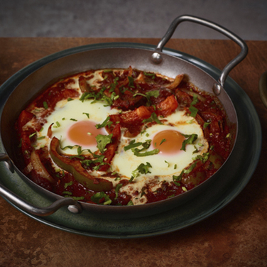 Сковорода Paella 24*4.5 см, с ручками, Vintage Steel, GenWare