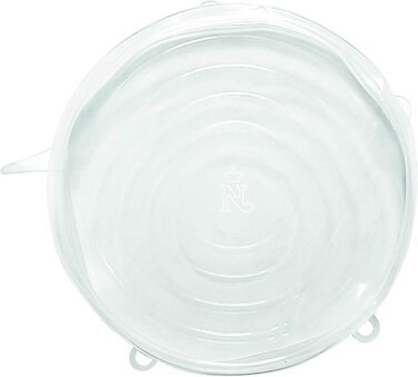 Набор из 2 чаш с крышкой, круглые, Ø 15 см, хрустальное стекло / силикон, босса-нова, 103578 ( (упаковка из ))