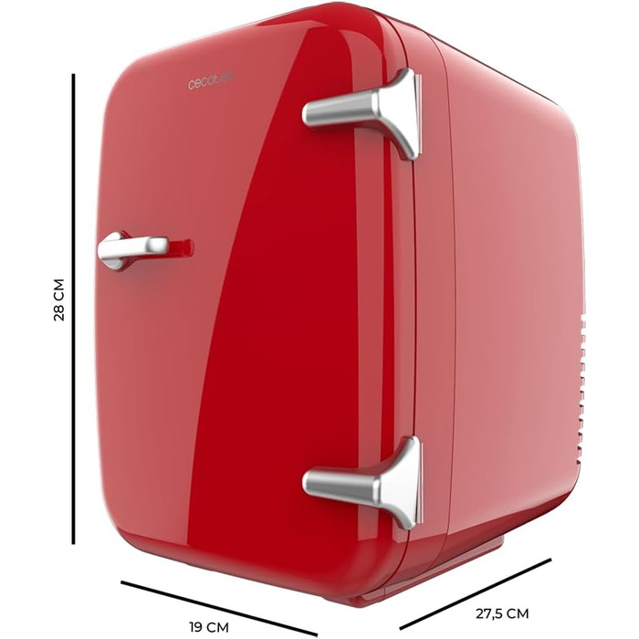 Мини-холодильник 4 л красный Bolero MiniCooling Havanna Cecotec