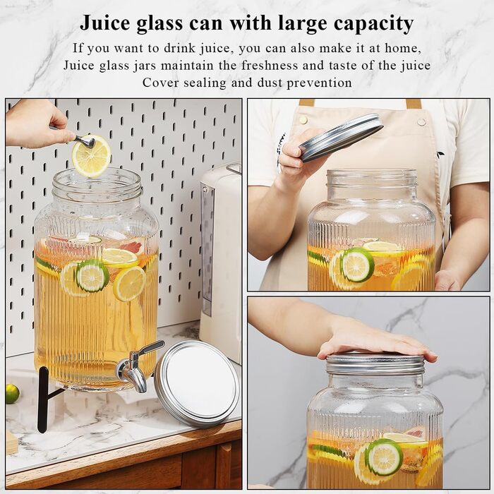 Диспенсер для напоїв з краном 5,5 л Evanda