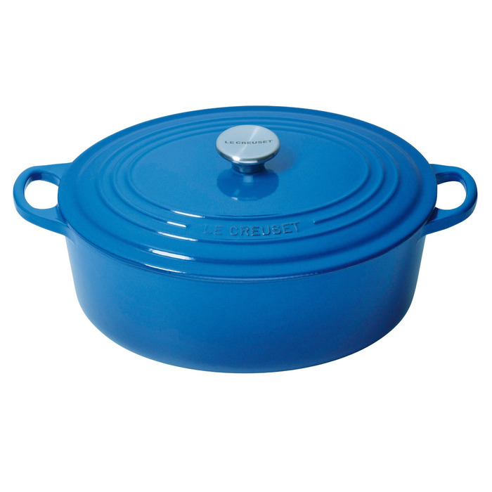 Гусятница / жаровня 27 см, синій Le Creuset