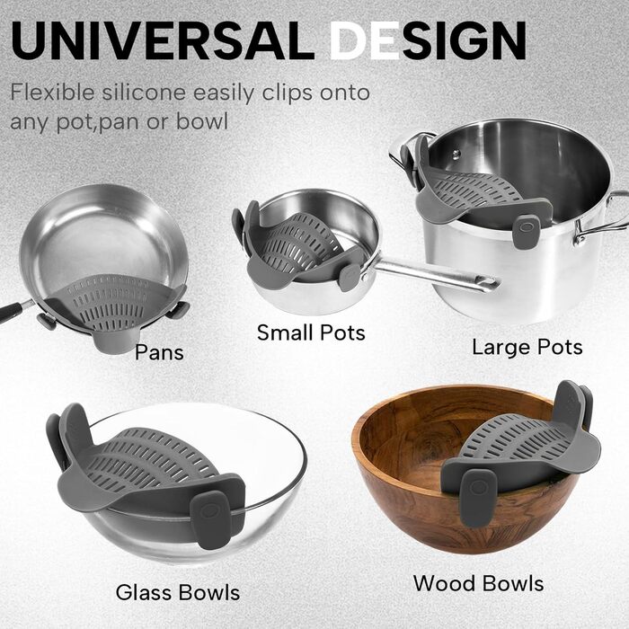 Силіконове ситечко із застібкою LURNODY