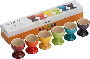 Набор яичных чашек 5,8 см, 6 предметов, разноцветный Le Creuset