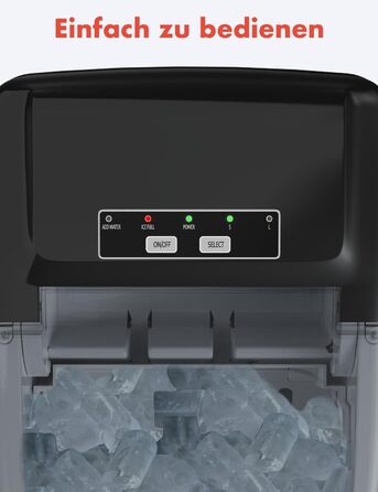 Ледогенератор 100 Вт черный KitchenBrothers