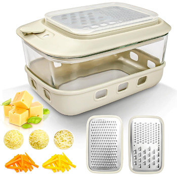 Терка для сыра с контейнером и крышкой COOK A FUTURE