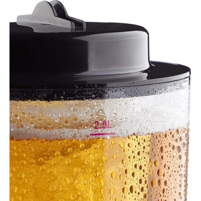 Диспенсер для розливу пива з краном 2,5 л Relaxdays