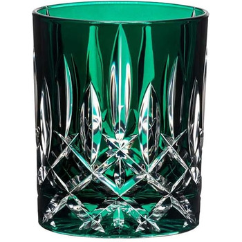 Кольорові келихи для віскі в індивідуальній упаковці, стакан для віскі з кришталевого скла, 295 мл, (темно-зелений)