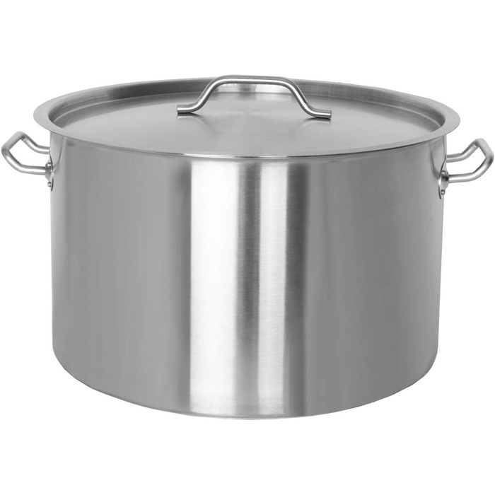Гастро-кастрюля 80 л с крышкой, нержавеющая сталь BKT-83 Beeketal