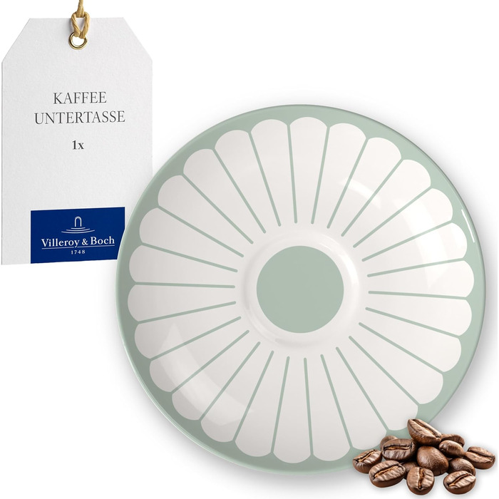 Блюдце кавове 14,8 см, зелений Fleur Villeroy & Boch